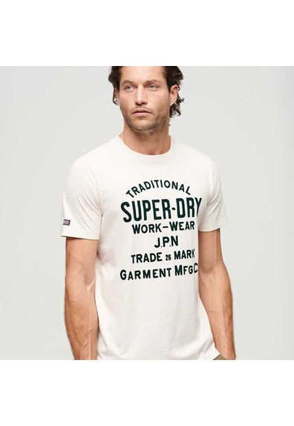 Superdry Camiseta Manga Corta Para Hombre Athletic Script Graphic Tee Superdry