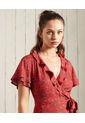 Superdry Vestido Corto Para Mujer Summer Wrap Dress Superdry de Superdry