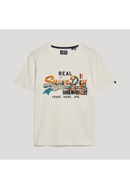 Superdry Camiseta Para Mujer Tokyo Vl Relaxed Superdry