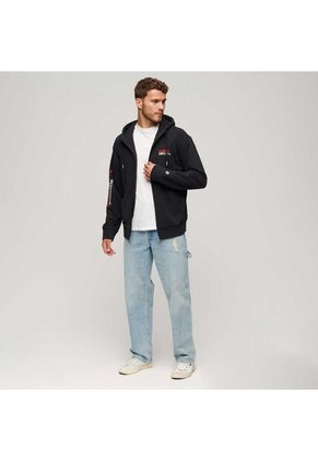 Superdry Buzo Abierto Para Hombre Sport Loose Superdry