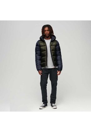 Superdry Chaqueta Padded Para Hombre Colour Block Sport Puffer Superdry