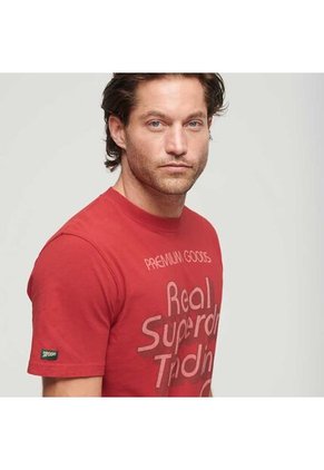 Superdry Camiseta Para Hombre Trade Script Graphic Superdry