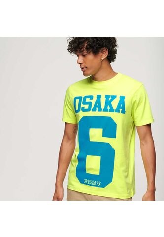 Superdry Camiseta Manga Corta Para Hombre Osaka Neon Graphic Superdry Superdry