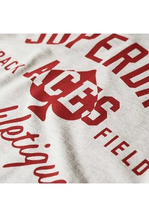 Superdry Camiseta Para Hombre Athletic College Graphic Superdry