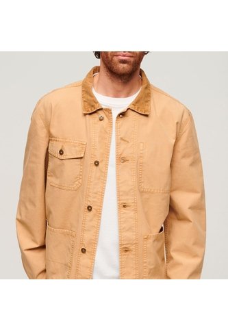 Superdry Chaqueta Casual Para Hombre Merchant Cotton Work Superdry Superdry
