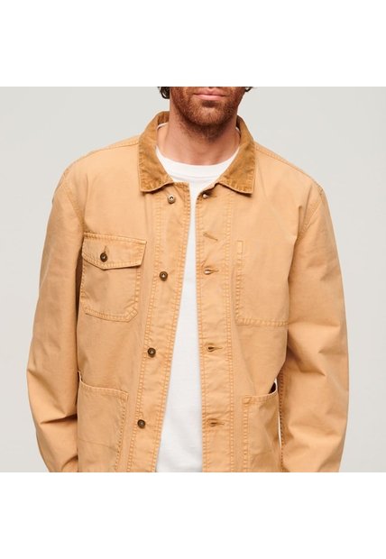 Superdry Chaqueta Casual Para Hombre Merchant Cotton Work Superdry
