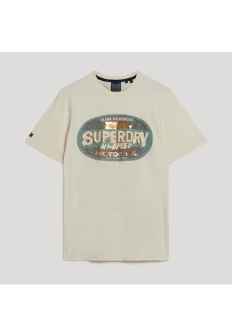 Superdry Camiseta Manga Corta Para Hombre Gasoline Workwear Tee Superdry Superdry