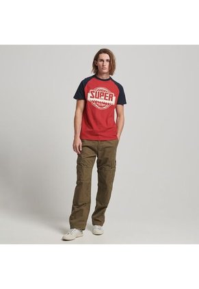 Superdry Camiseta Para Hombre Vintage Raglan Superdry