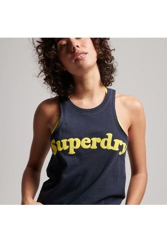 Superdry Top Para Mujer Vintage Cooper Classic Vest Superdry Superdry