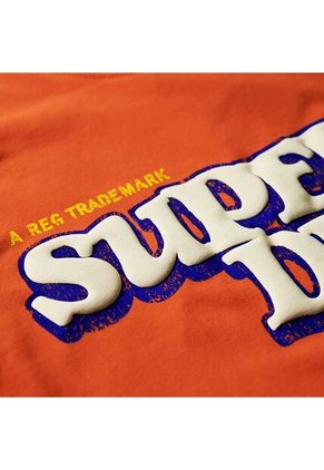 Superdry Camiseta Para Hombre Cooper 70'S Retro Logo Superdry