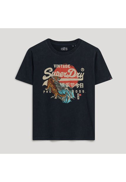 Superdry Camiseta Para Mujer Tokyo Vl Relaxed Superdry