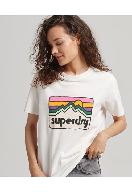 Superdry Camiseta Para Mujer Vintage 90S Terrain Tee Superdry
