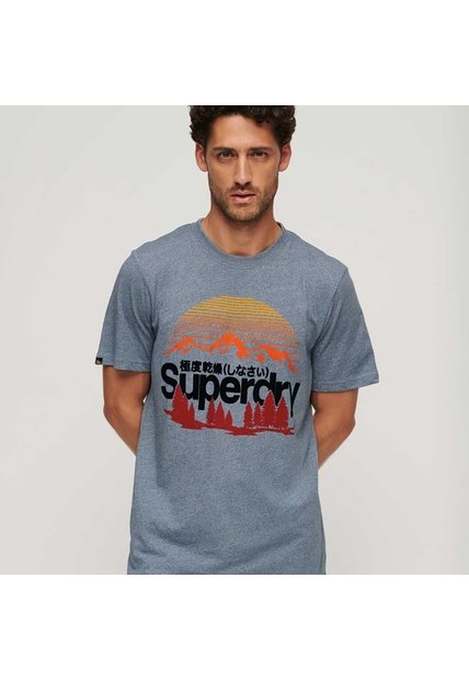 Superdry Camiseta Para Hombre Cl Great Outdoors Graphic Superdry