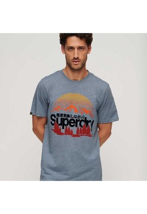 Superdry Camiseta Para Hombre Cl Great Outdoors Graphic Superdry