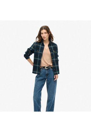 Superdry Camiseta Manga Corta Para Mujer Studios Slub Emb Vee Tee Superdry