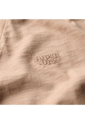 Superdry Camiseta Manga Corta Para Mujer Studios Slub Emb Vee Tee Superdry