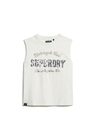 Superdry Camiseta Para Mujer Embellish Archive Fitted Tank Superdry Superdry