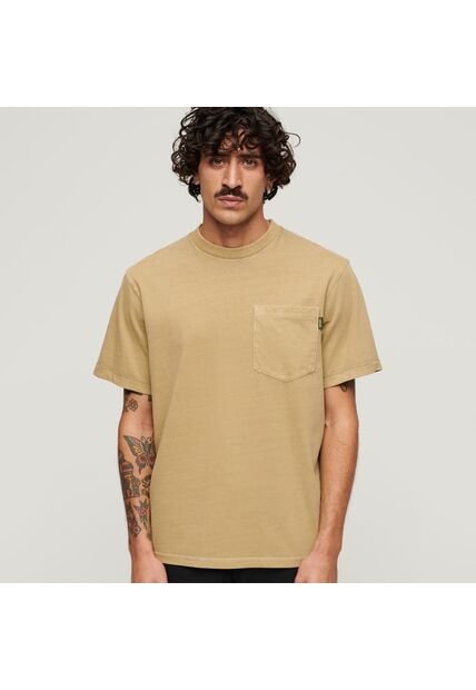 Superdry Camiseta Para Hombre Contrast Stitch Pocketsuperdry