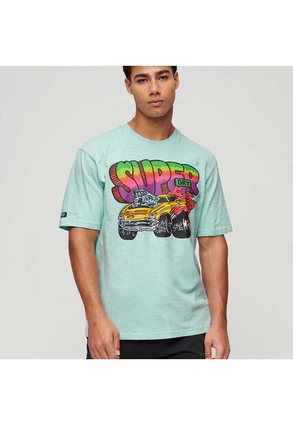Superdry Camiseta Para Hombre Motor Retro Graphic Superdry