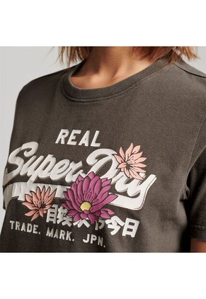 Superdry Camiseta Para Mujer Vintage Narrative Superdry