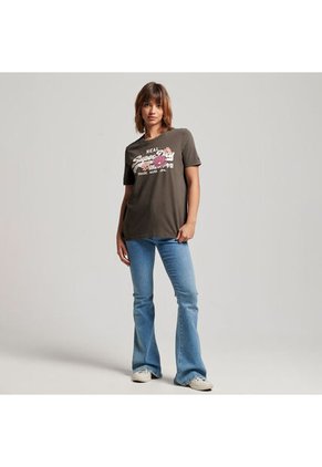 Superdry Camiseta Para Mujer Vintage Narrative Superdry