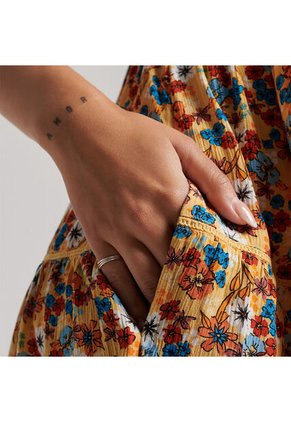 Superdry Vestido Medio Para Mujer Vintage Beach Cami Superdry