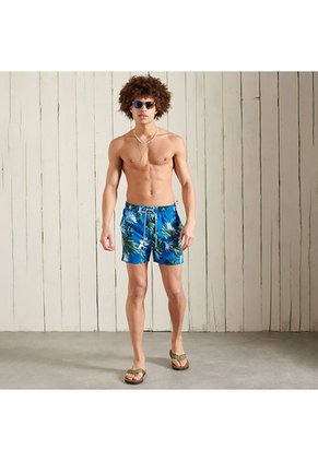 Superdry Pantaloneta Corta Para Hombre Super 5S Beach Volley Superdry