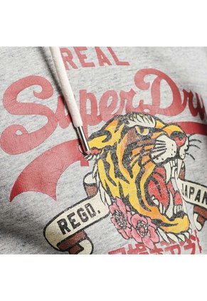 Superdry Buzo Cerrado Para Hombre Vintage Narrative Hood Superdry