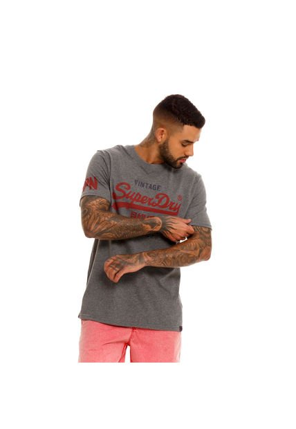 Superdry Camiseta Manga Corta Para Hombre Vintage Vl Classic Superdry
