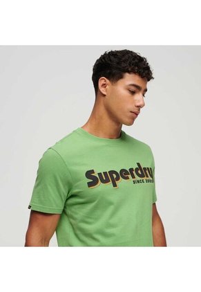 Superdry Camiseta Manga Corta Para Hombre Terrain Logo Classic Superdry