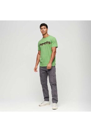 Superdry Camiseta Manga Corta Para Hombre Terrain Logo Classic Superdry