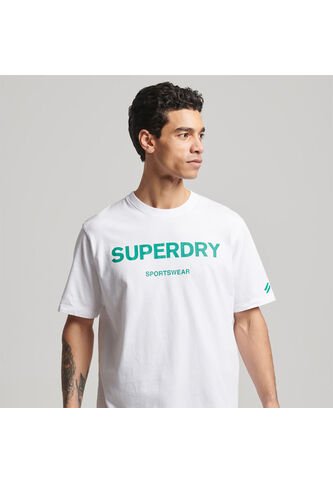Superdry Camiseta Para Hombre Code Core Sport Tee Superdry Superdry