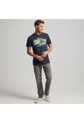 Superdry Camiseta Para Hombre Vintage Vl Narrative Tee Superdry