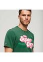 Superdry Camiseta Para Hombre Cooper 70'S Retro Logo Superdry de Superdry