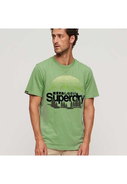Superdry Camiseta Para Hombre Cl Great Outdoors Graphic Superdry