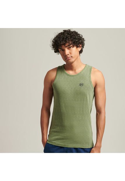 Superdry Camiseta Para Hombre Vintage Texture Tank Superdry