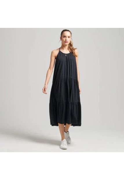 Superdry Vestido Largo Para Mujer Vintage Jersey Midi Dress Superdry