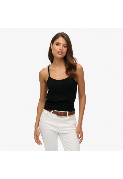 Superdry Camiseta Manga Corta Para Mujer Studios Strappy Vest Superdry