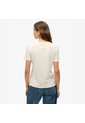 Superdry Camiseta Manga Corta Para Mujer Vl Rhinestone Slim Tee Superdry de Superdry