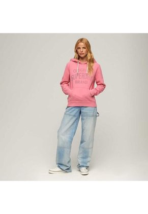 Superdry Buzo Cerrado Para Mujer Archive Script Graphic Superdry