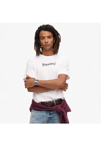 Superdry Camiseta Manga Corta Para Hombre Retro Rock Graphic Superdry Superdry