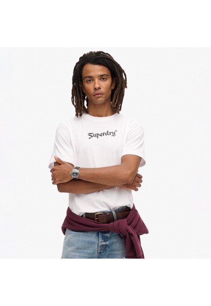 Superdry Camiseta Manga Corta Para Hombre Retro Rock Graphic Superdry
