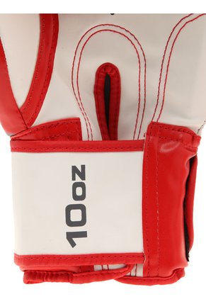 Guantes Para Saco Rojo-Blanco Supremacy Equipments 10oz