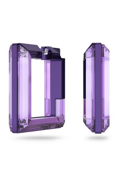 Aretes De Aro Lucent Morados Morado