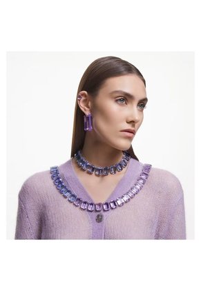 Aretes De Aro Lucent Morados Morado