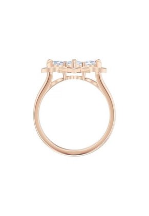 ANILLO CON MOTIVO DE ESTRELLA SIMBÓLICA DE SWAROVSKI, BLANCO, 5513218