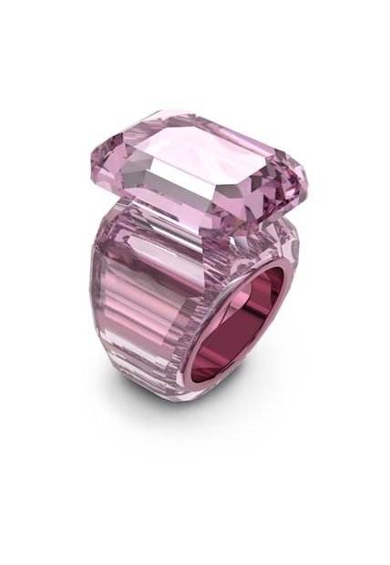 Anillo Lucent Swarosky  5607362 Rosa