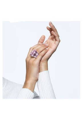 Anillo Lucent Swarosky  5607362 Rosa