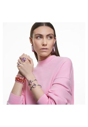 Anillo Lucent Swarosky  5607362 Rosa