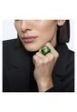 Anillo De Cóctel Dulcis, Cristales De Talla Cushion, Verde de Swarovski